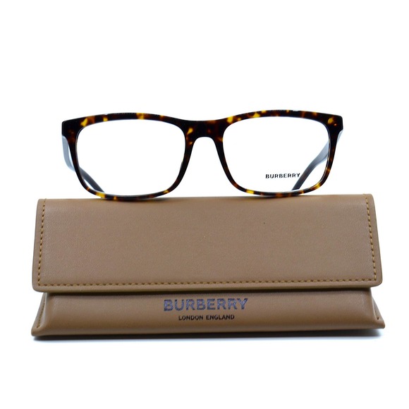 BURBERRY ELM BE2334 3002 HAVANA AUTHENTIC MEN'S EYEGLASSES - Picture 4 of 12
